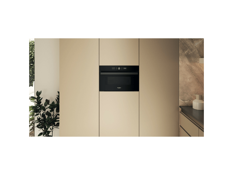 Beép. Mikró 1000W Crisp/Grill fekete