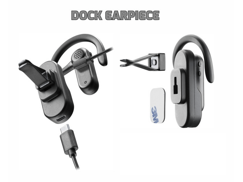 Swissten Dock bluetooth headset dokkolóval, fekete (51204000)