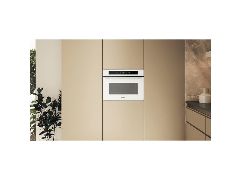 Whirlpool WMW57DHMW Beépíthető mikrohullámú sütő, fehér