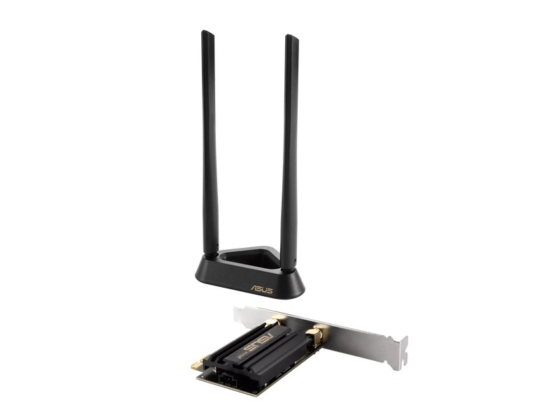 LAN PCI-e WiFi 6E, BT kártya