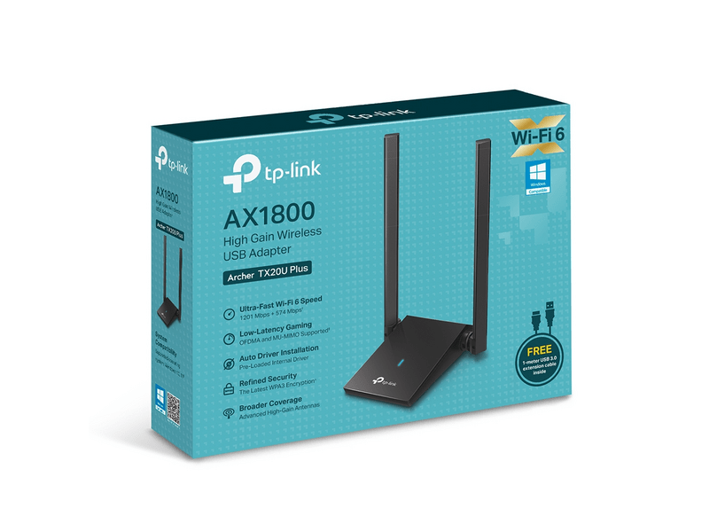 TP-Link Archer TX20U Plus AX1800 USB Adapter