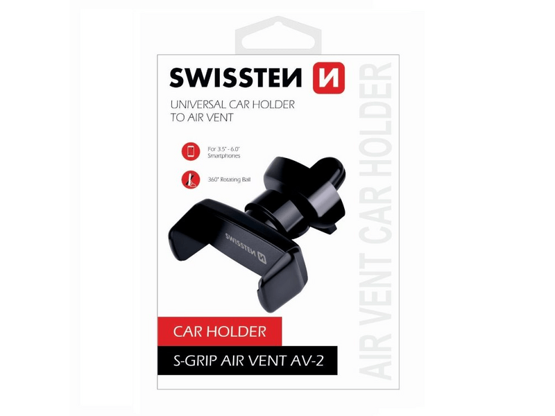 Swissten autós tartó szellőzőrácsra (65010402)