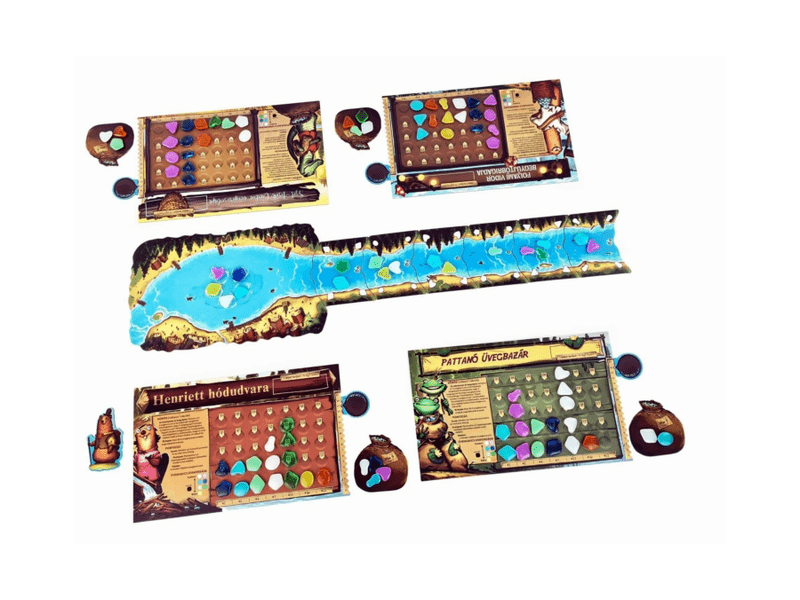 Kristályvölgy üvegművesei Társasjáték (ASM34703)