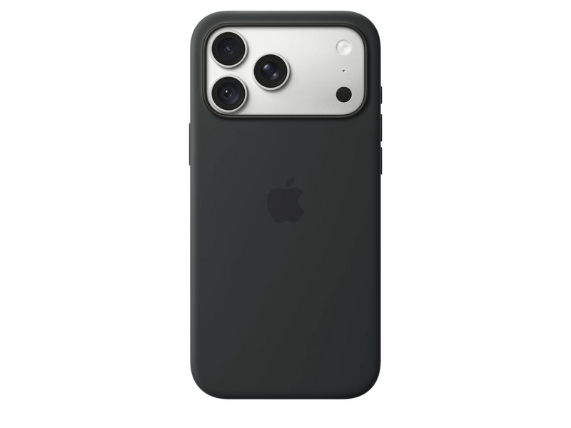 Apple iPhone 18 Pro Max szilikon tok, MagSafe-rögzítésű, fekete (MK954ZM/A)