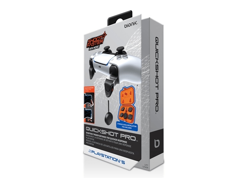 Bionik PS5 Quickshot Pro Kontroller ravasz csomag (BNK-9059)