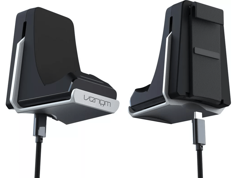 VENOM PS5 Headset tartó állvány + Töltő állomás (VS5018)