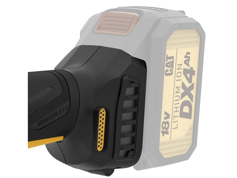 CAT DX314B Power+ Akkus sarokcsiszoló, Akku és töltő nélkül