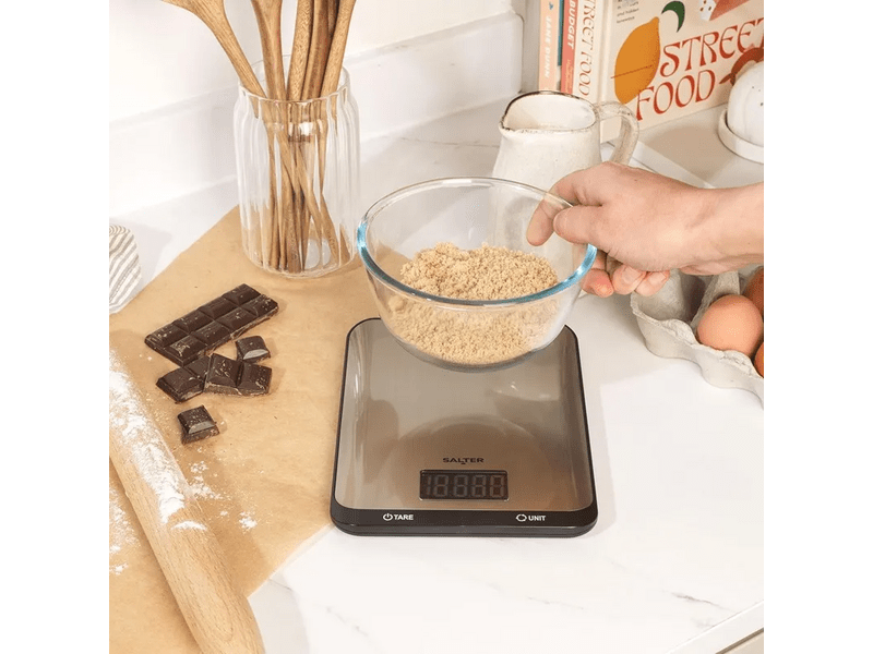 Salter 673BFEU12 Rozsdamentes acél konyhai mérleg