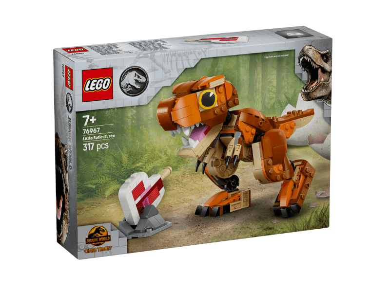 LEGO® Jurassic World Little Eatie: T-Rex, komplet za gradnju dino modela (76967)