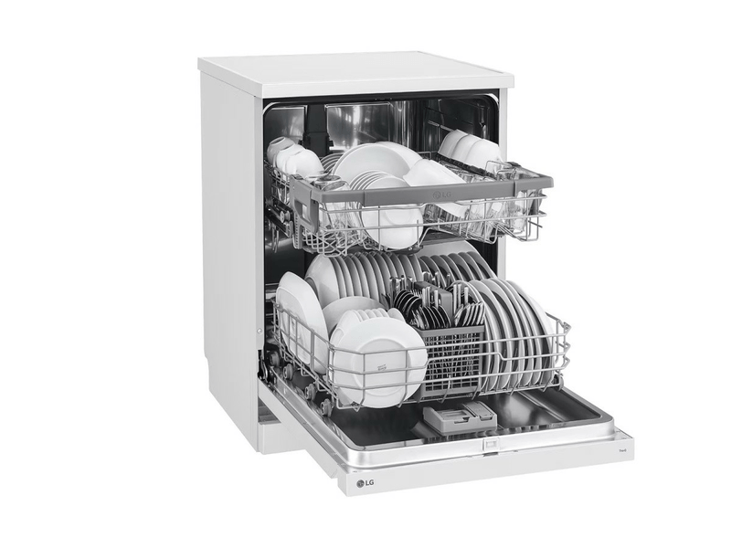 sz.álló mosogatógép, 14 teríték, fehér