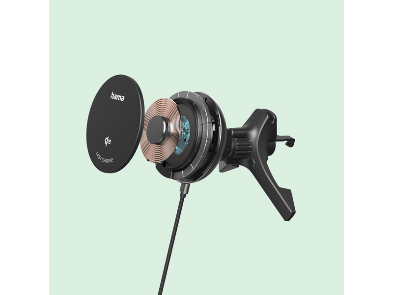 Hama 201736 Vezeték nélküli autós töltő