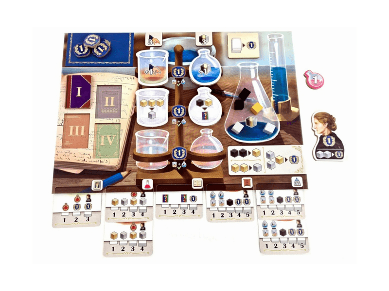 Marie Curie nyomában társasjáték (GIG34568)