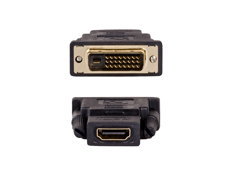 Akyga AK-AD-41 DVI-M 24+1 / HDMI-F Adapter