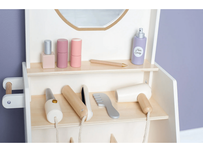 Szépségszalon szerepjáték fából (W7234)