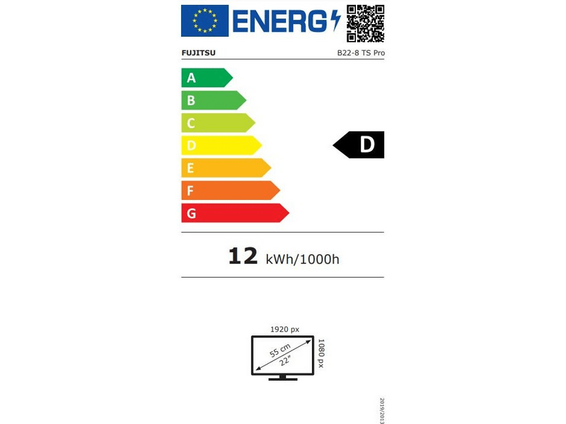 Fujitsu B22-8-TS-PRO IPS FullHD Monitor (S26361-K1602-V160)