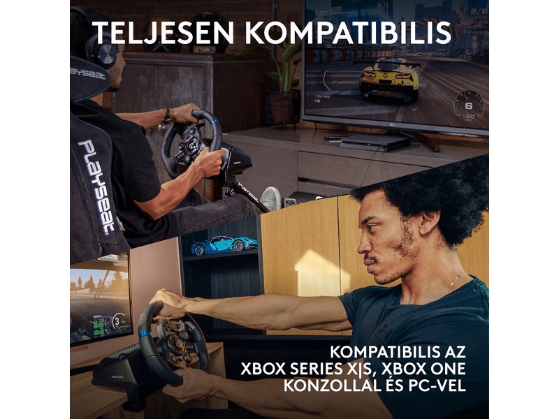 Logitech G923 TrueForce XBox/PC Szimulátor-versenykormány