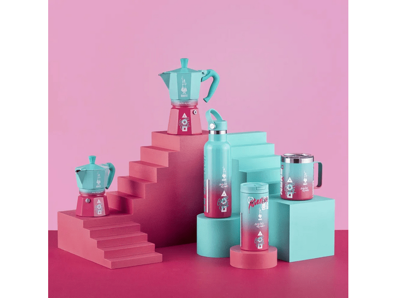 Bialetti Moka Express kotyogós kávéfőző, Squid Game, 3 adag (5391)