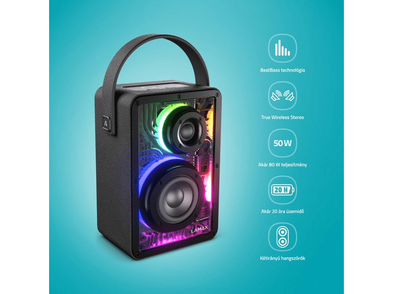 LAMAX CyberWave1 Bluetooth zvučnik (LXWSMCBRW1NBA)