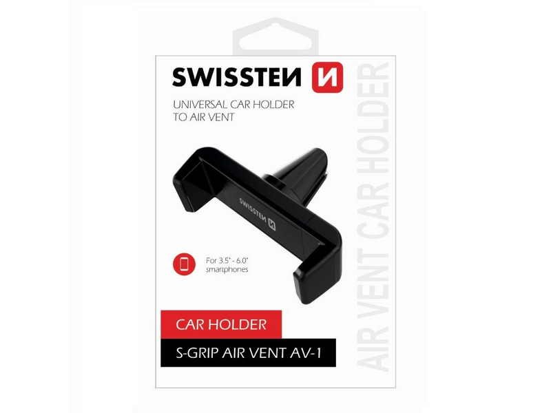 Swissten autós tartó szellőzőrácsra (65010401)