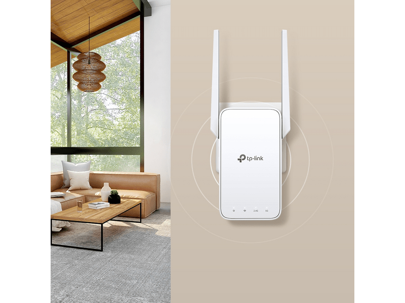 TP-Link RE315 AC1200 Mesh Wi-Fi lefedettségnövelő