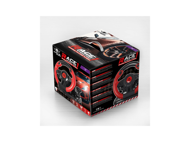 Spirit of Gamer RACE WHEEL PRO 1 Kormány+pedálok