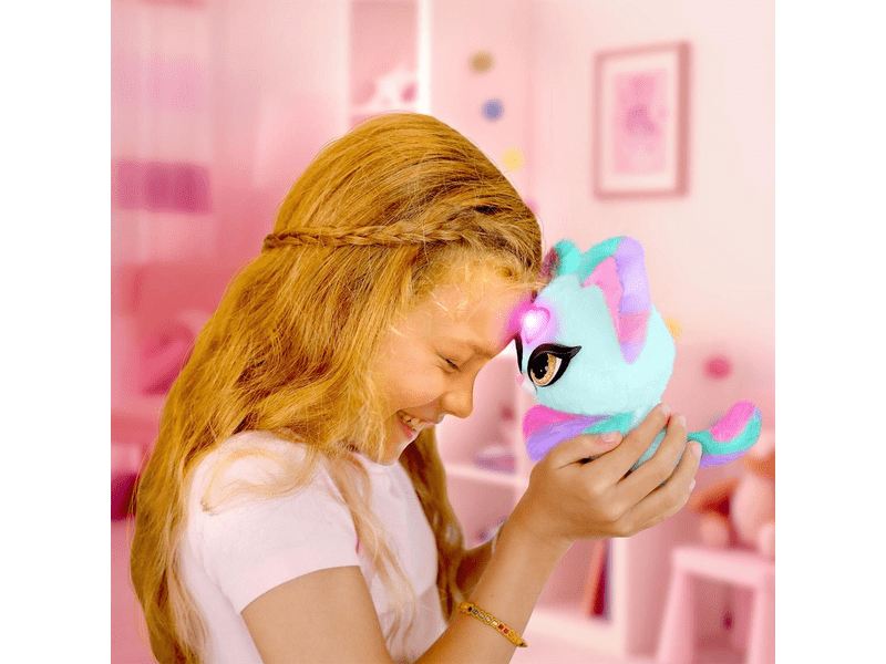 Skyrocket My Fuzzy Friends suttogó plüss cica, Skye (18604)