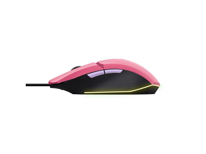 Trust GXT109P Felox gaming miš, ružičasti