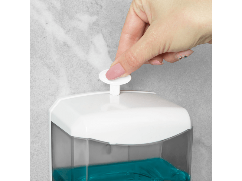 Delight 51120B Szenzoros szappanadagoló - 600 ml - fali - elemes - füst színű