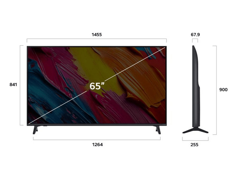 QNED Smart LED TV, 4K UHD, HDR, webOS