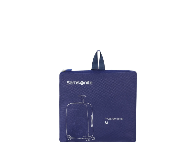 Samsonite összehajtható bőröndhuzat, M-es méret, kék (121224-1549)