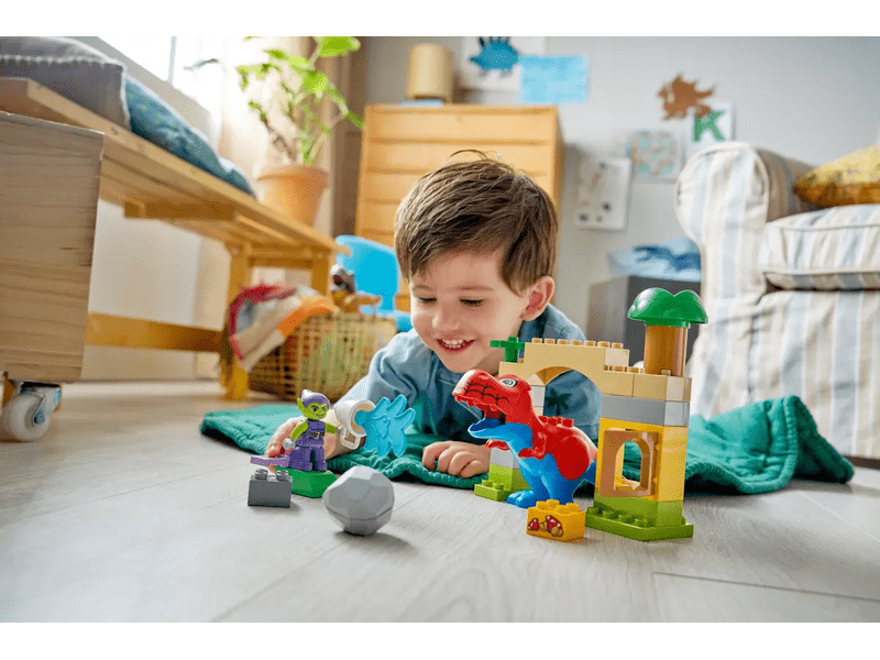 LEGO® DUPLO® Marvel Dinoszaurusz Spidey-Rex vs. Zöld Manó (10463)