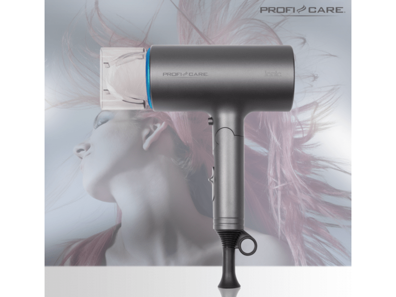 ProfiCare PC-HT 3073 professzionális hajszárító, antracit/kék