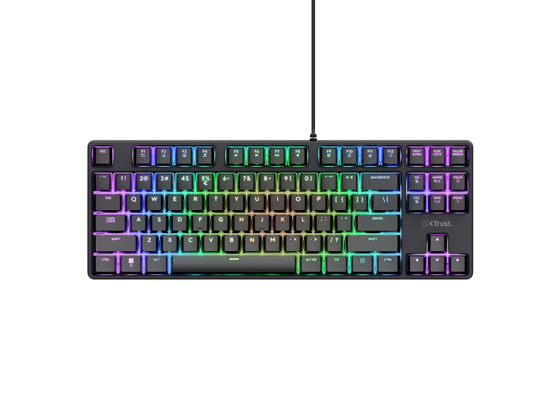 Trust GXT 864 Cada Compact TKL Mechanikus billentyűzet (25724)