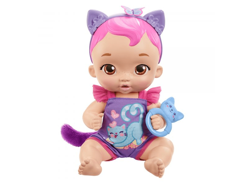 My Garden Baby: Édi-Bébi interaktív baba - Lila cica