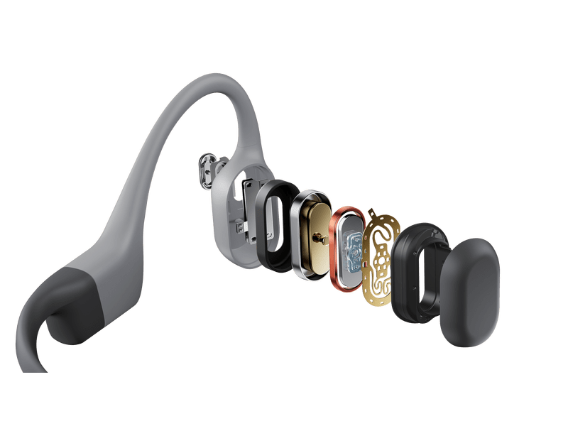 Shokz OpenSwim Pro Bluetooth fülhallgató, szürke (S711-ST-GY)