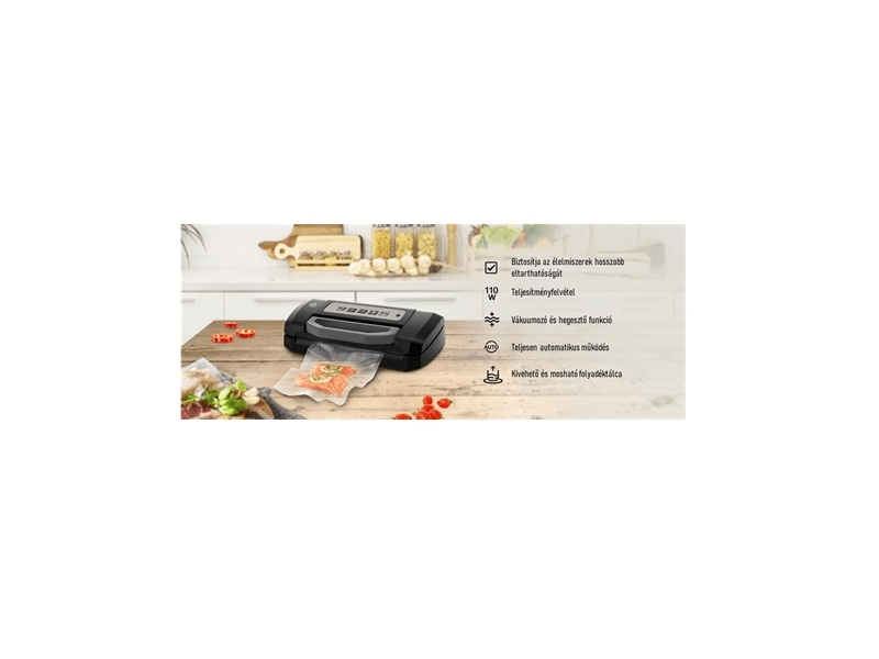 Eta 576290001 Fóliahegesztő, fekete