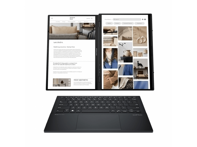 Asus Zenbook Duo UX8406MA-PZ094W Notebook + Win11 Home