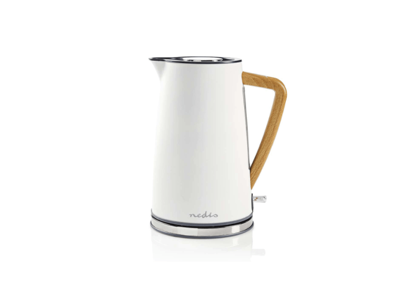 Nedis Elektromos Vízforraló, Soft Touch, 2200 W, 1,7 liter, rozsdamentes acél