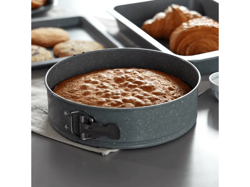 Salter Marblestone Tapadásmentes, szénacél torta forma, 24cm