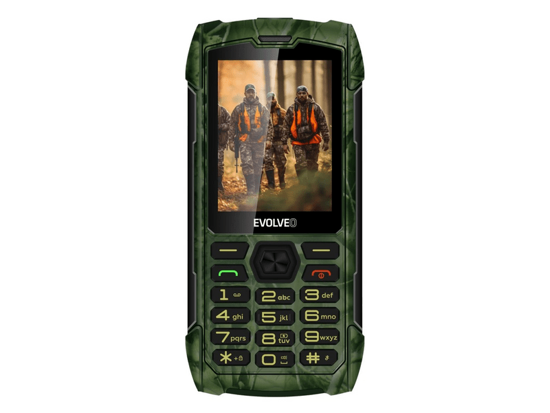 Evolveo StrongPhone H1 Mobiltelefon, camouflage (SGM SGP-H1-HNT)