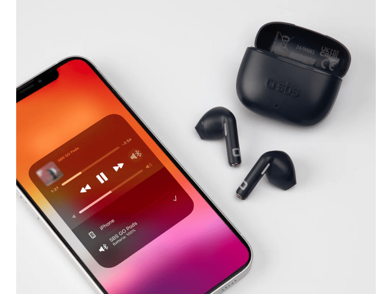 SBS Go Pods TWS Fülhallgató, szürke (TEEARTWSGOPODSG)