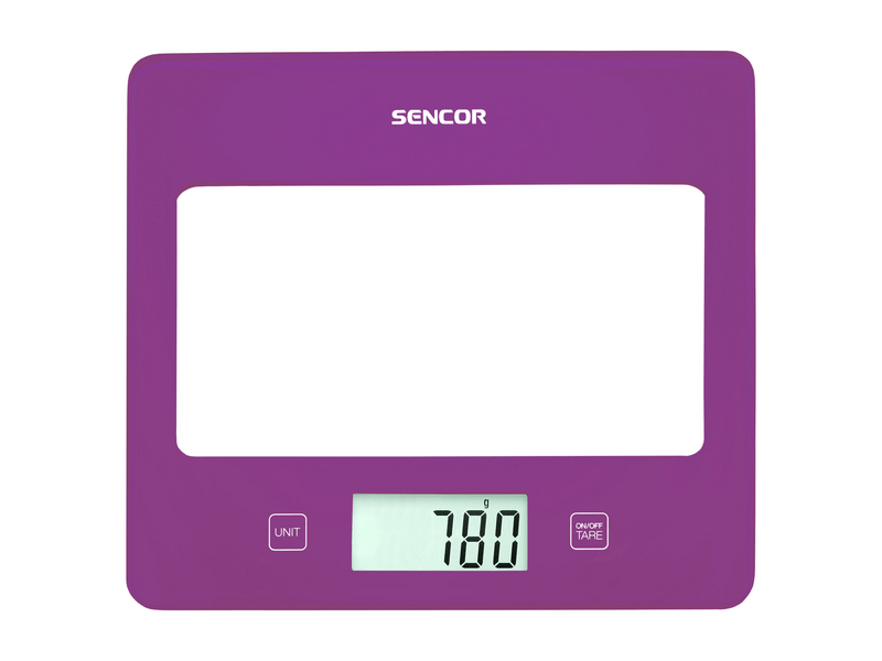 Sencor SKS 5035VT kuhinjska vaga, ljubičasta