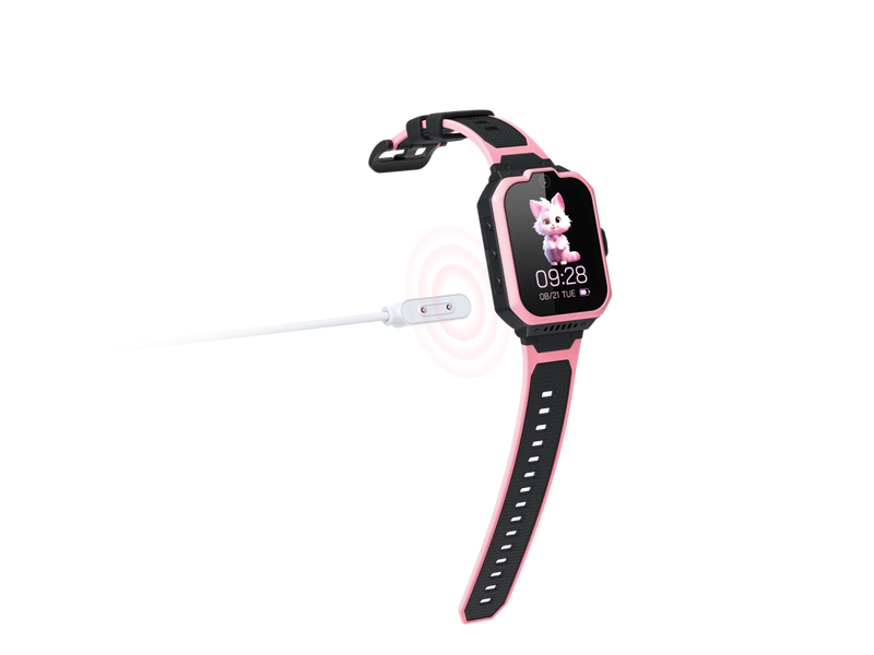 ZTE Watch K1 Pro gyerek okosóra 4G/GPS, rózsaszín (EW2301)