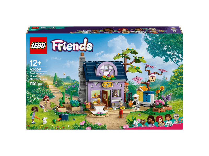 LEGO® Friends Méhészek háza és virágoskert (42669)
