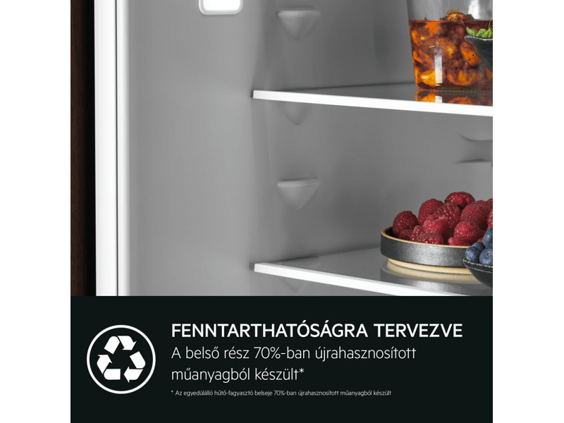 AEG OSC7N181ES Beépíthető kombinált hűtőszekrény