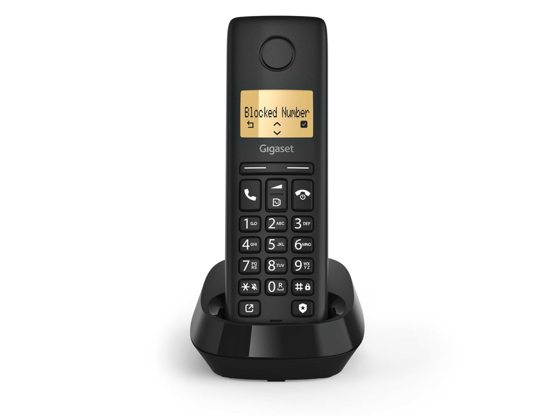 Pure 100 DECT Telefon, fekete