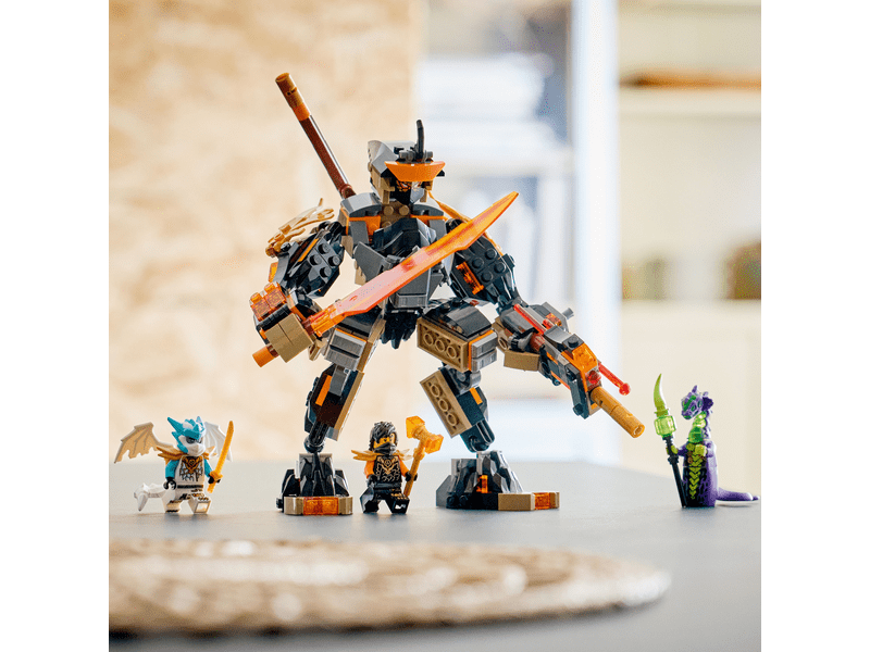 LEGO® Ninjago® Cole akciórobotja és Sárkány Zane (71854)