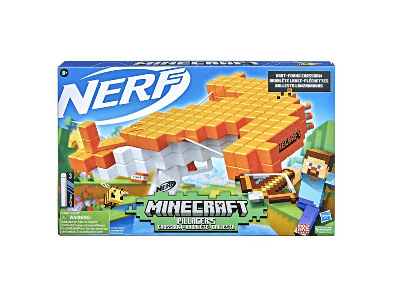 Nerf Minecraft Pillager's Crossbow Szivacslövő játékfegyver (F4415EU4)