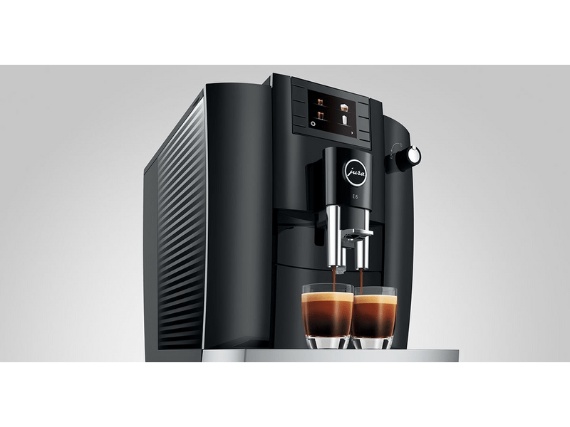 Jura E6 Piano Black (EC) Automata kávéfőző, fekete (15437)