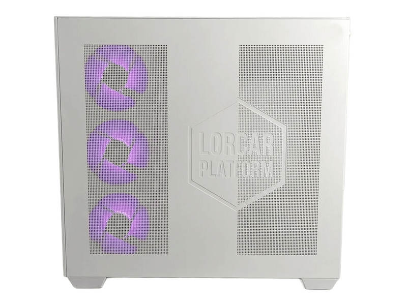 Lorgar PCA201 7500F/5060Ti Gamer PC, fehér (LRG-PCA201-WH)